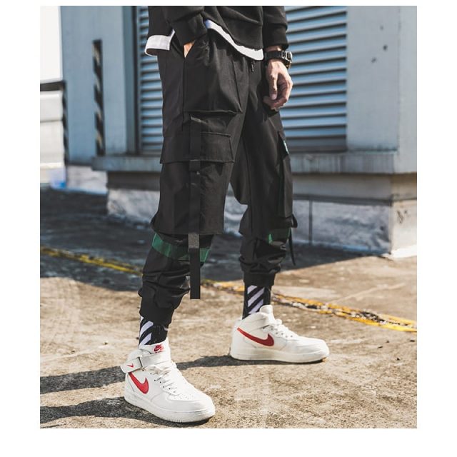 Pantalones Cargo Estilo Hip-Hop – Otaku Joy España