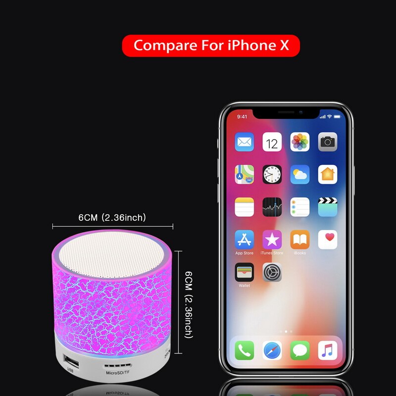 GETIHU Wireless Portable Bluetooth Speaker Mini LED Music Audio TF USB FM Stereo Sound Speaker For Xiaomi Phone Computer column GETIHU Wireless Portable Bluetooth Speaker Mini LED Music Audio TF USB FM Stereo Sound Speaker For Xiaomi Phone Computer column