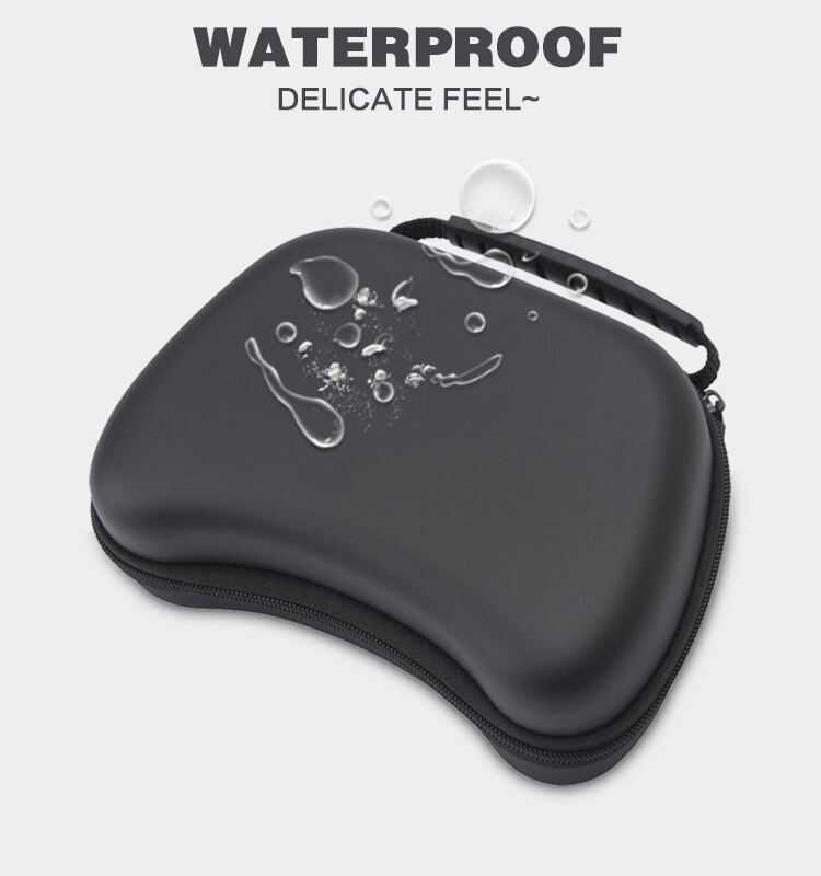 Data Frog EVA Hard Gamepad Handle Zipper Case For Xbox One 360/PS4 Storage Protective Bag For Nintendo Switch Pro / PS3 Gamepad Data Frog EVA Hard Gamepad Handle Zipper Case For Xbox One 360/PS4 Storage Protective Bag For Nintendo Switch Pro / PS3 Gamepad