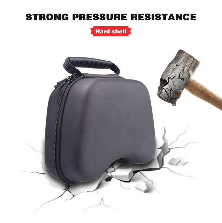 Data Frog EVA Hard Gamepad Handle Zipper Case For Xbox One 360/PS4 Storage Protective Bag For Nintendo Switch Pro / PS3 Gamepad Data Frog EVA Hard Gamepad Handle Zipper Case For Xbox One 360/PS4 Storage Protective Bag For Nintendo Switch Pro / PS3 Gamepad