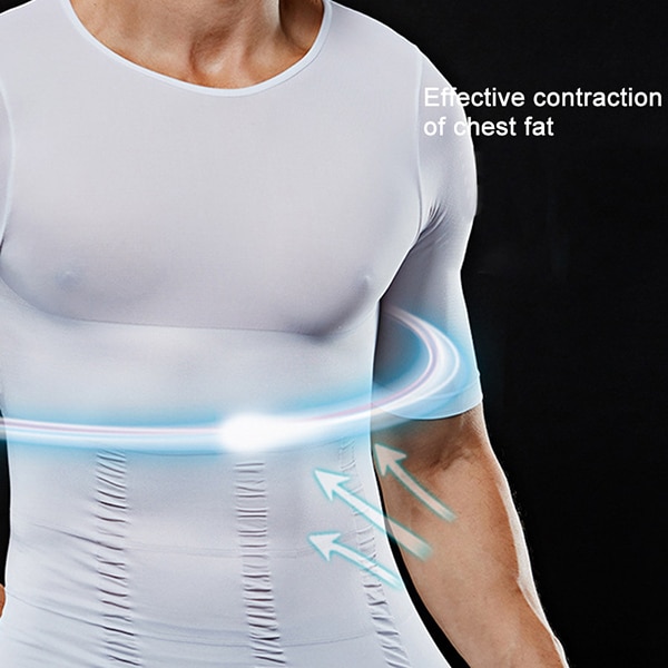 Men Gynecomastia Corsets Slimming Boobs Body Shaper Compression T-shirt Abdomen Control Big Belly Reducer Posture Corrector DSM Men Gynecomastia Corsets Slimming Boobs Body Shaper Compression T-shirt Abdomen Control Big Belly Reducer Posture Corrector DSM