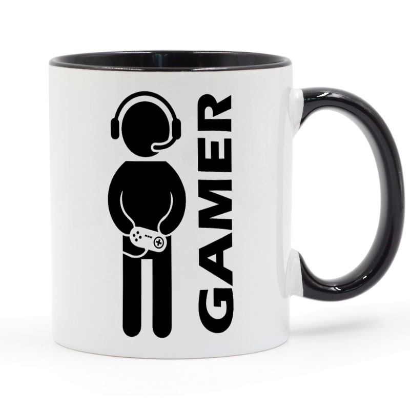 Video Game Gaming Gamer Mug Coffee Milk Ceramic Cup Creative DIY Gifts Home Decor Mugs 11oz GA047 Video Game Gaming Gamer Mug Coffee Milk Ceramic Cup Creative DIY Gifts Home Decor Mugs 11oz GA047